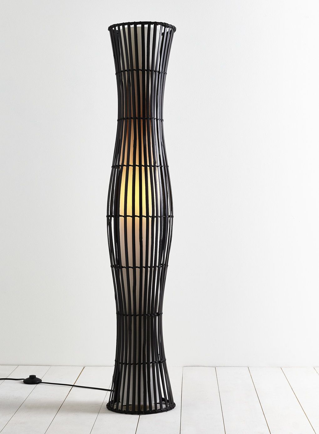 Waisted Wicker Floor Lamp Bhs Wicker Floor Lamp Floor with dimensions 1019 X 1385