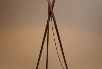 Walnut Wood Tripod Austin Floor Lamp Base World Market in dimensions 2000 X 2000