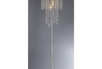 Warehouse Of Tiffany Diana 63 In 3 Light Indoor Chrome Crystal Floor Lamp With Foot Switch with regard to sizing 1000 X 1000