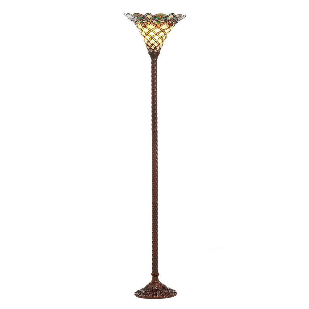 Warehouse Of Tiffany Floor Lamp Lamp Only Multi Colored throughout size 1000 X 1000
