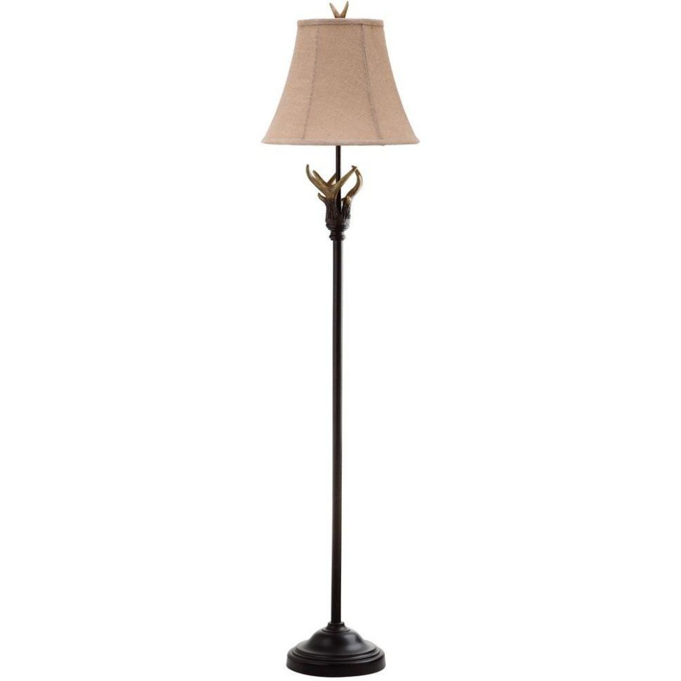 Waterfall Floor Lamp Dark Brown Wood Lamps Torchier pertaining to measurements 970 X 970