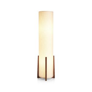 Weave Natural Floor Lamp Reviews Crate And Barrel in sizing 1050 X 1050