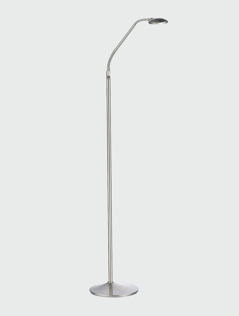 Wellington Satin Chrome Floor Lamp within measurements 801 X 1059
