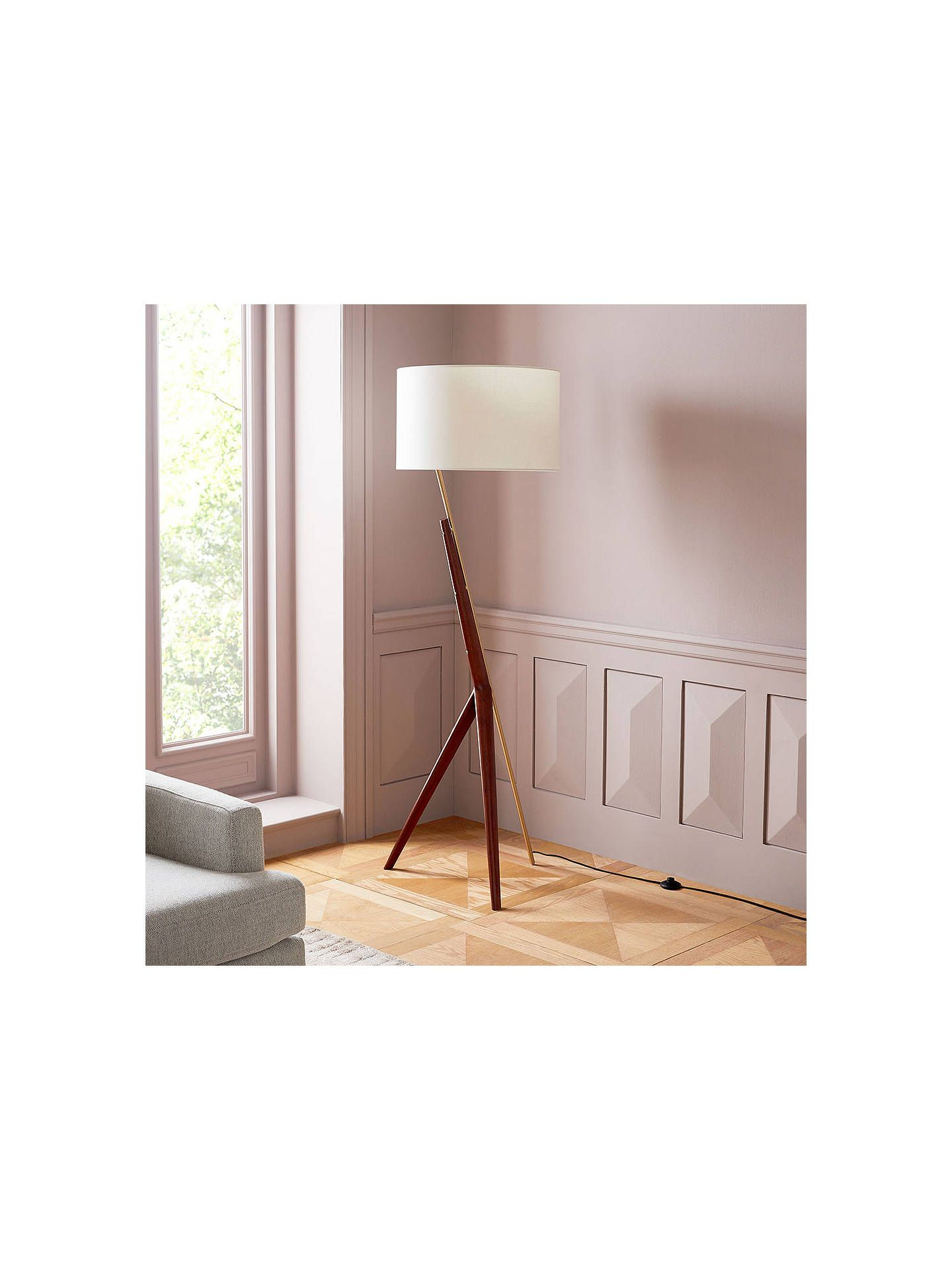 West Elm Caldas Floor Lamp Walnut Floor Lamps Floor in size 1440 X 1920
