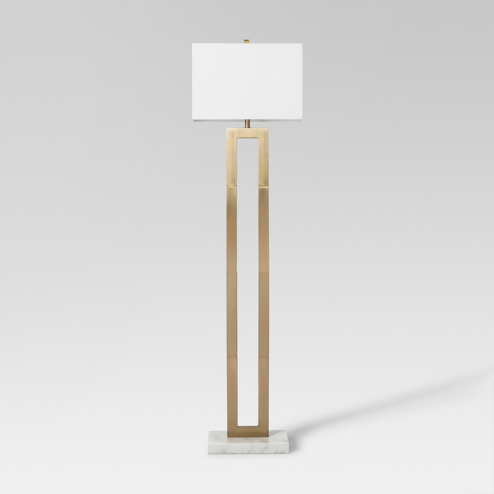 Weston Floor Lamp Includes Cfl Bulb Gold Project 62 pertaining to dimensions 1000 X 1000