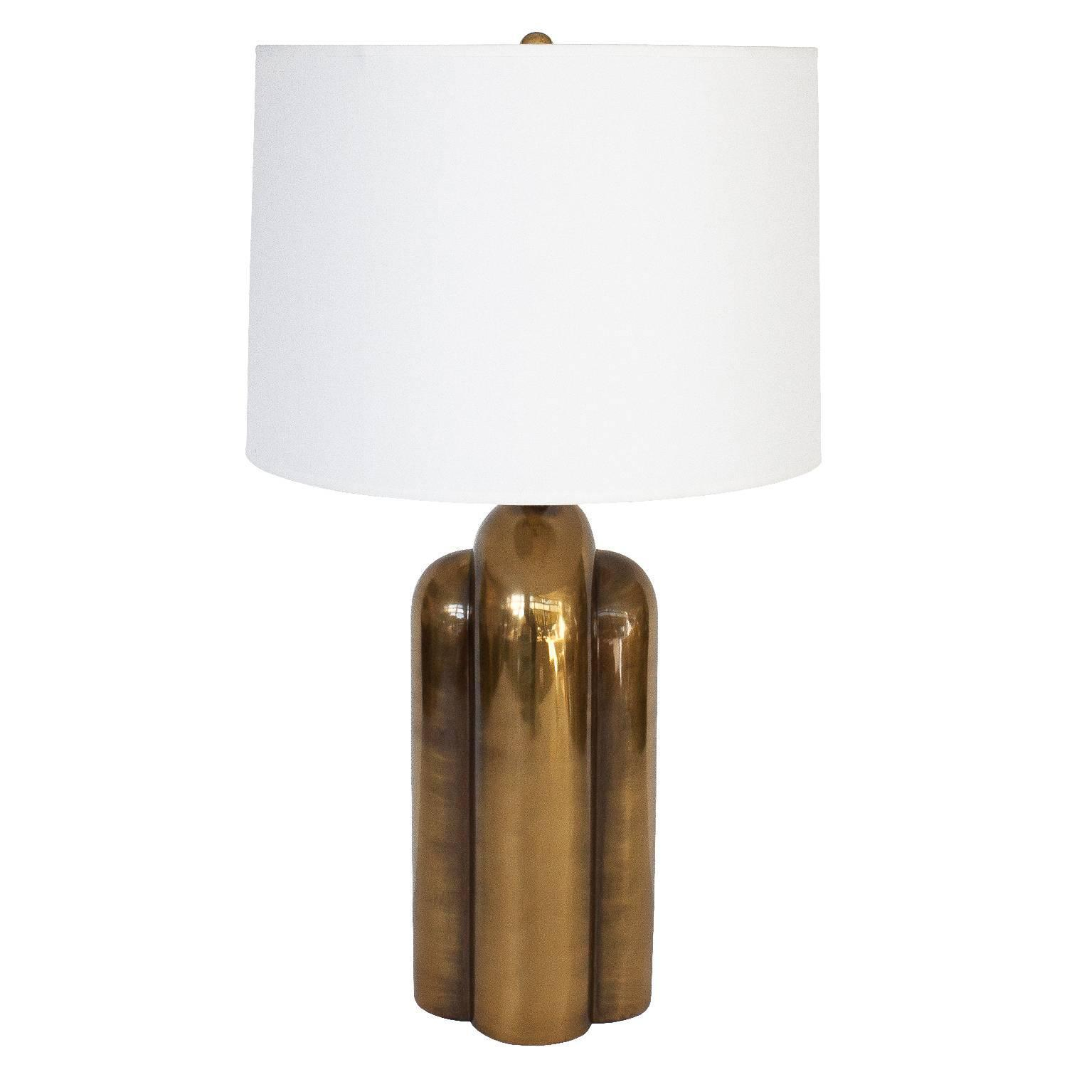 Westwood Industries Bronze Streamlined Table Lamp At 1stdibs inside dimensions 1500 X 1500