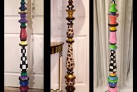 Whimsical Painted Floor Lamp Painted Lamp Floor Lamp inside measurements 1588 X 1588