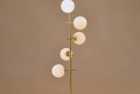 White And Opaline Glass Globes Floor Lamp Temde Swiss 1970s pertaining to size 1499 X 1500