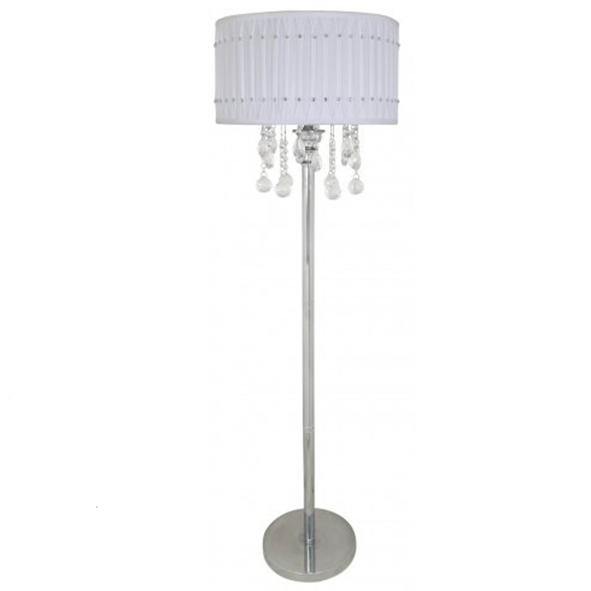 White Crystal Antique French Style Floor Lamp with size 2000 X 2000