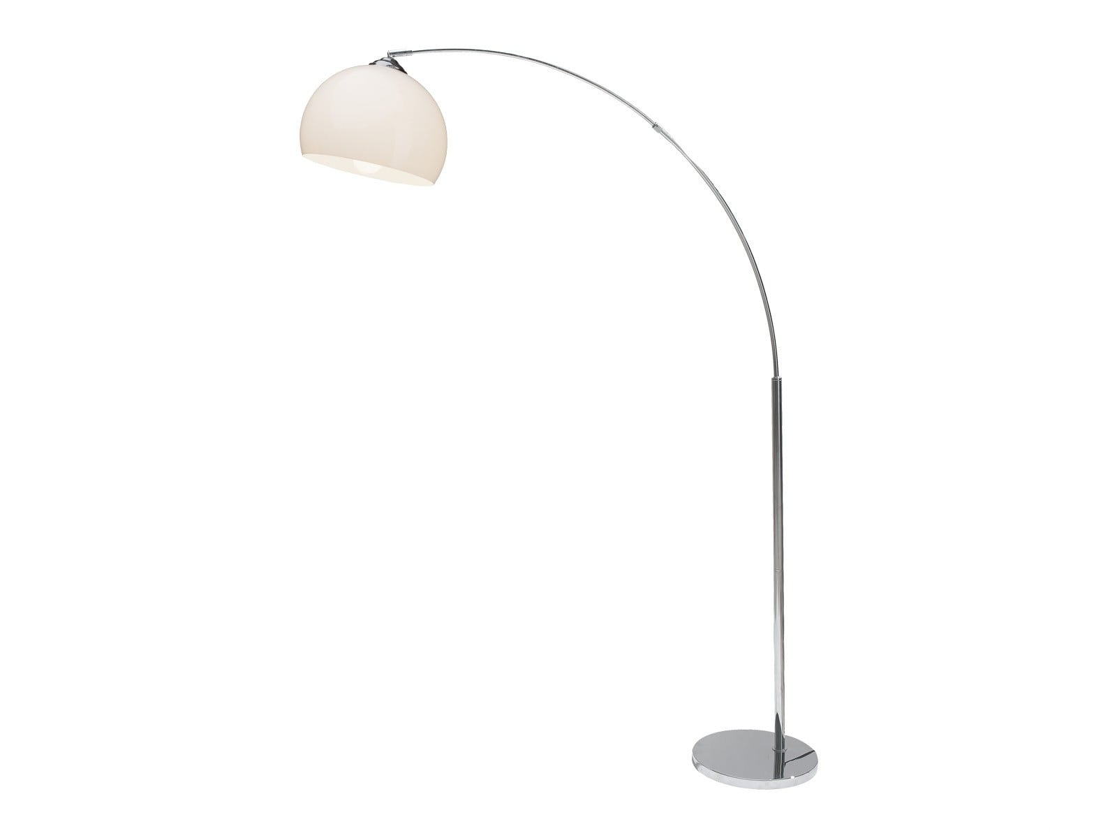 White Modern Simon Floor Lamp intended for proportions 1600 X 1200