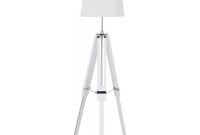 White Wood And Chrome Tripod Floor Standing Lamp regarding sizing 1000 X 1000