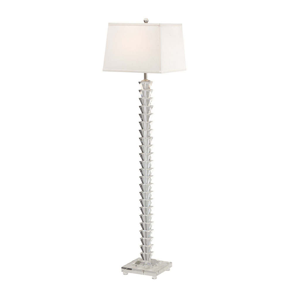 Wildwood Lighting Stacked Crystals Floor Lamp throughout dimensions 1000 X 1000