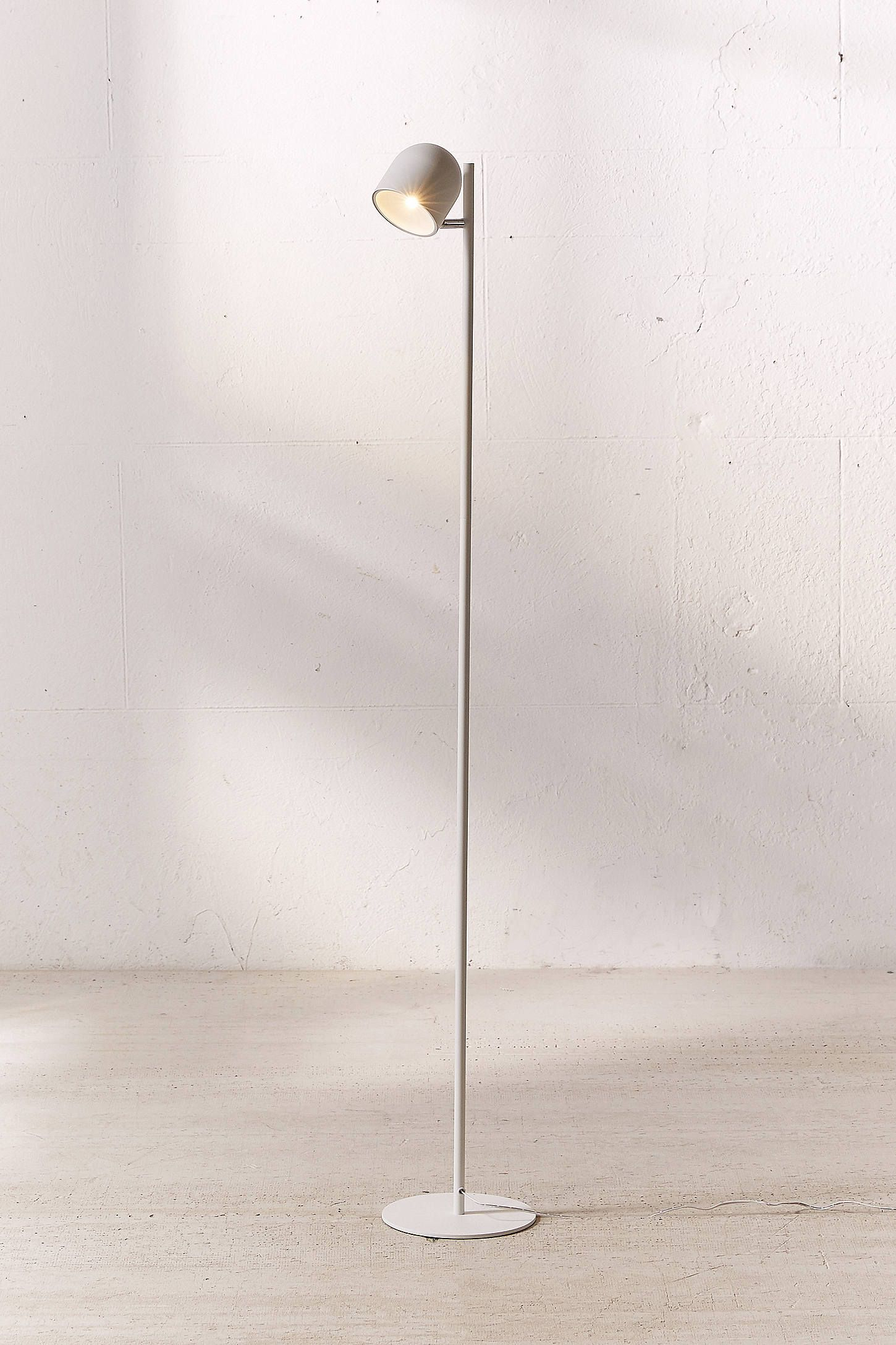 Wilkie Floor Lamp White Floor Lamp Floor Lamp Lighting inside sizing 1450 X 2175