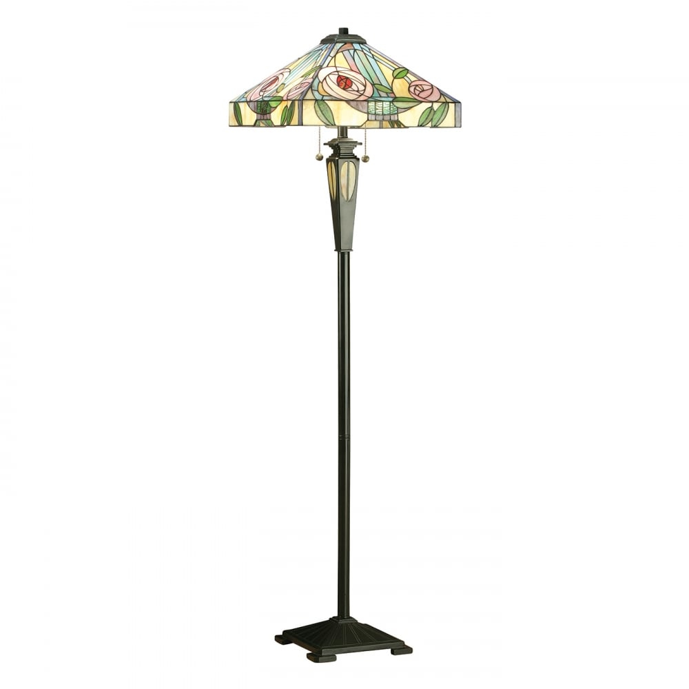 Willow Tiffany Standard Floor Lamp Art Nouveau Style inside measurements 1000 X 1000