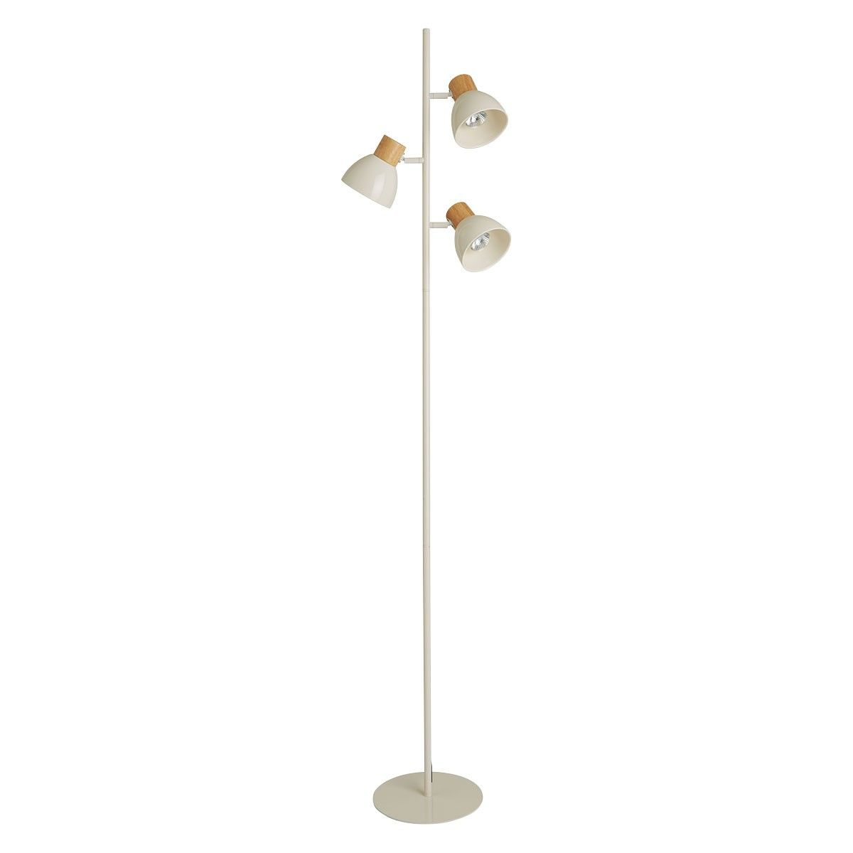 Wilma Cream Ceramic And Metal Triple Head Floor Lamp In 2019 with regard to sizing 1200 X 1200