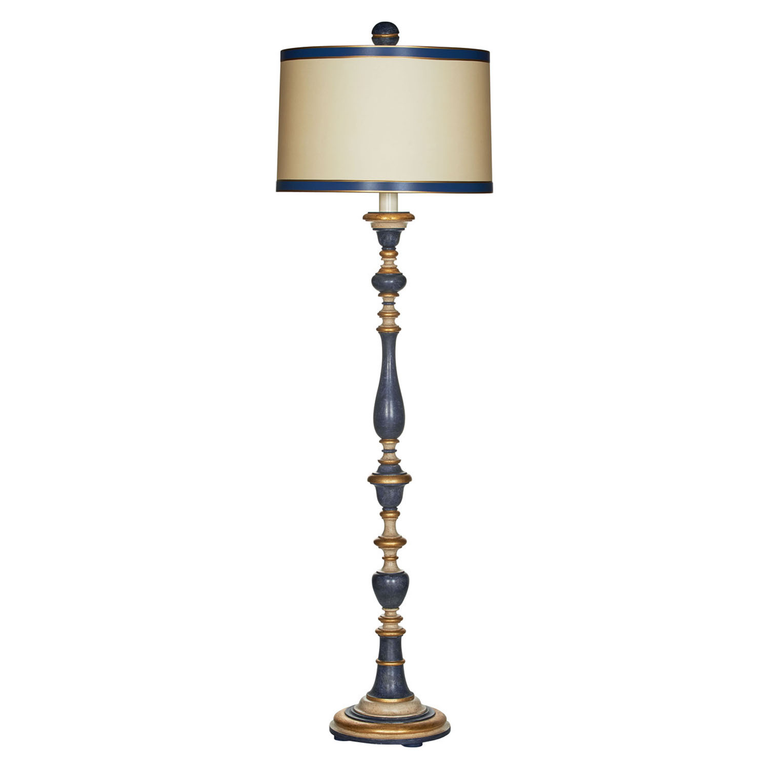 Windsor Blue Couture Floor Lamp inside sizing 1500 X 1500