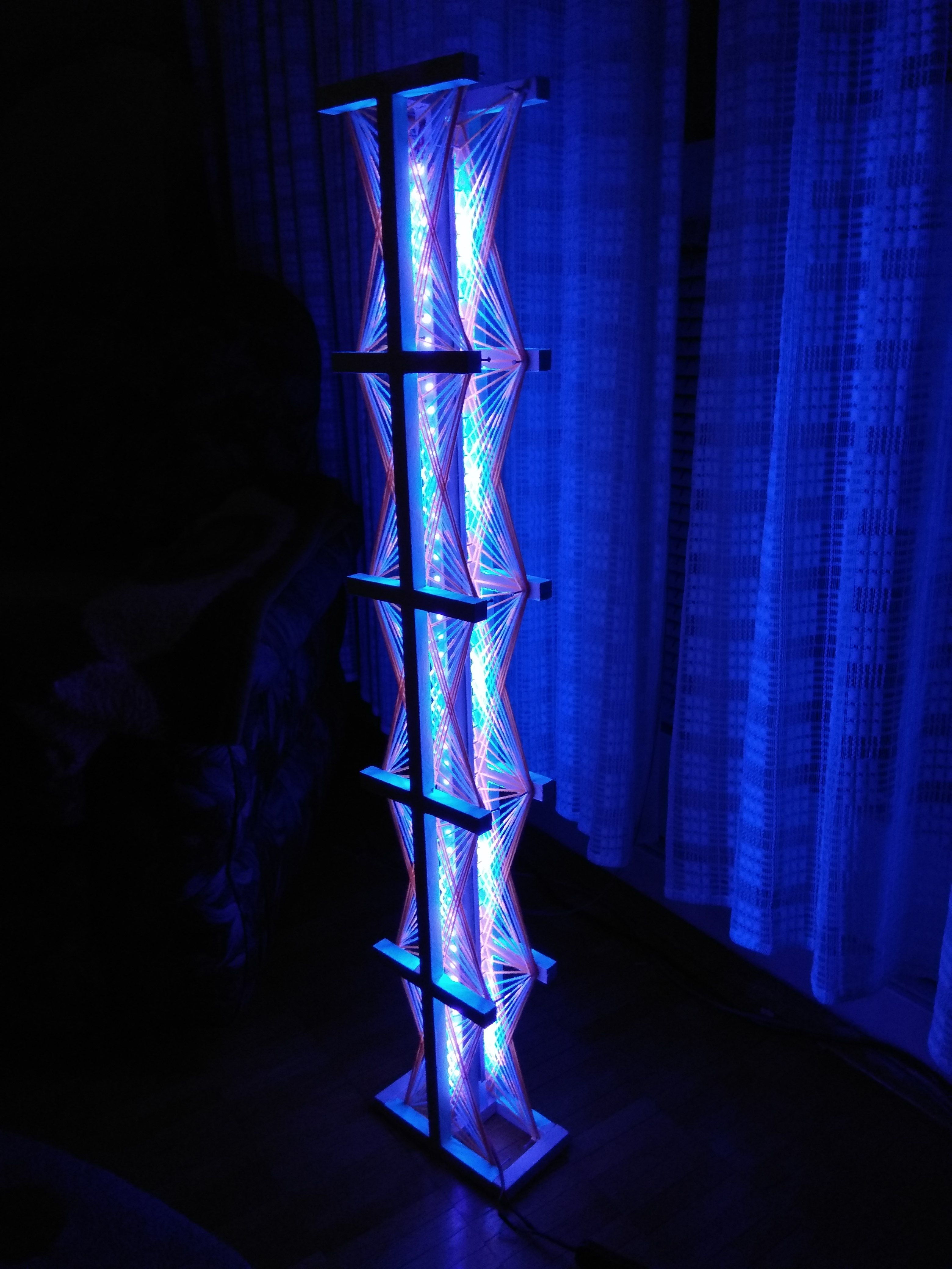 Winter Floor Lamp Ambient Lamp Blacklight Diy within dimensions 3120 X 4160