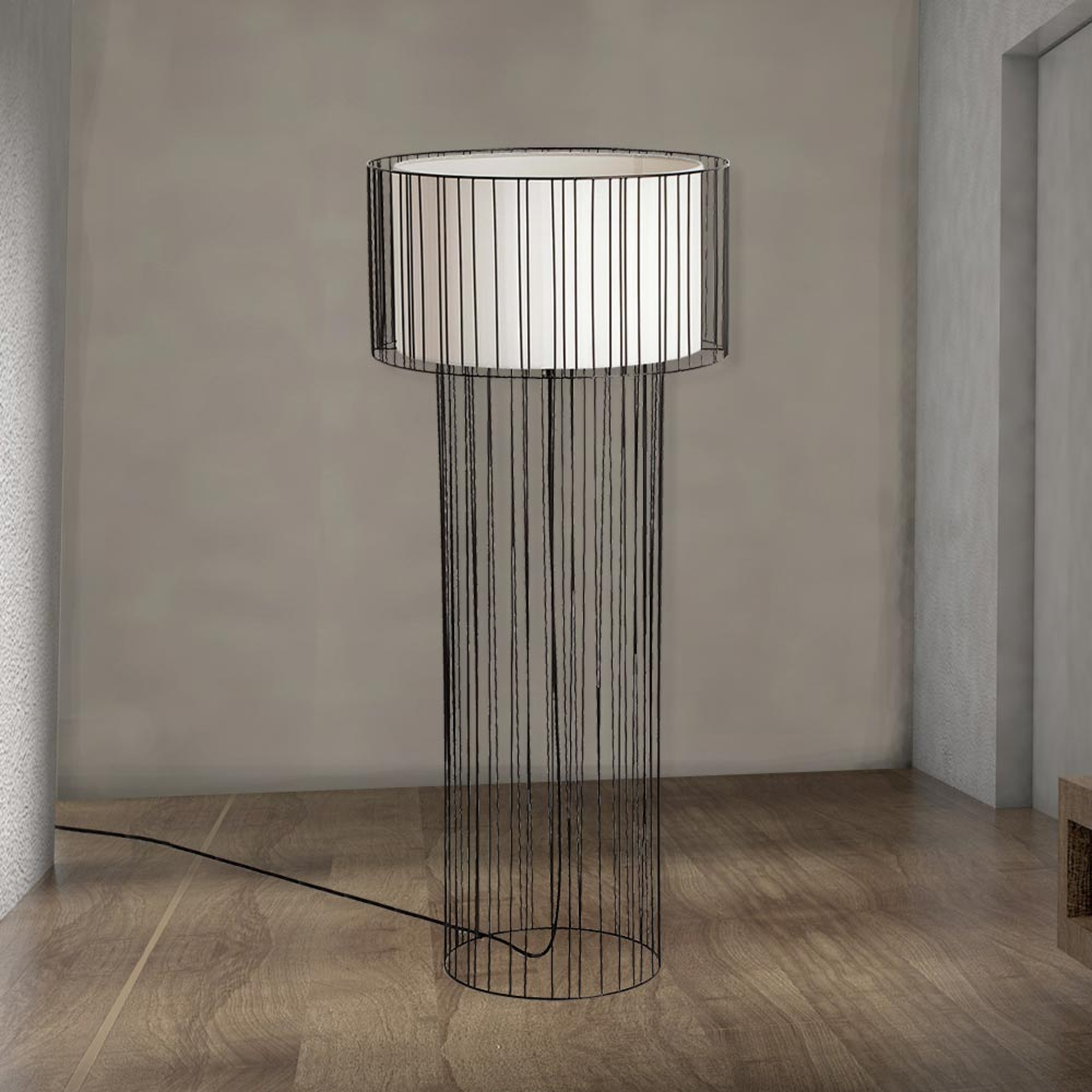 Wire Frame Floor Lamp Cl 28427 inside size 1000 X 1000