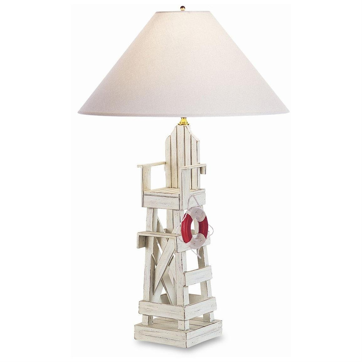 Woolrich Collection Shady Lady Lifeguard Chair Table Lamp intended for dimensions 1155 X 1155
