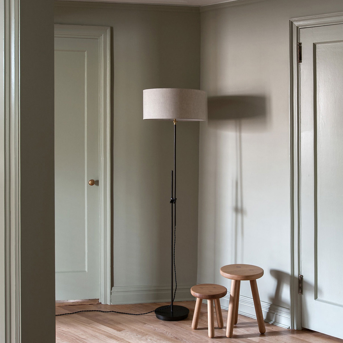 Workstead Shaded Floor Lamp throughout size 1200 X 1200