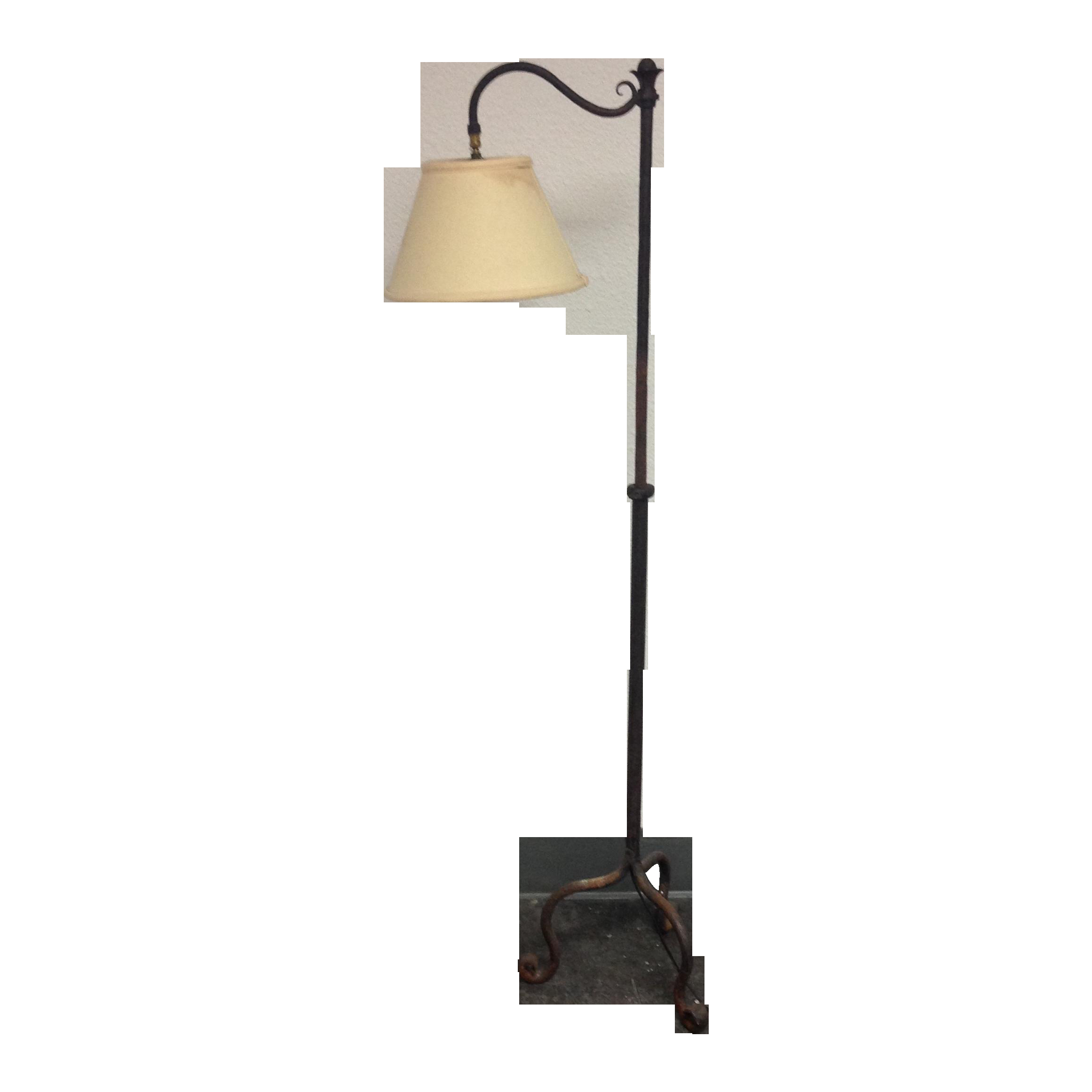 Wrought Iron Adjustable Floor Lamp Design Plus Gallery with regard to measurements 2322 X 2322