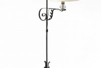 Wrought Iron Colonial Style Bridge Lamp Antique Lighting pertaining to size 1555 X 2330