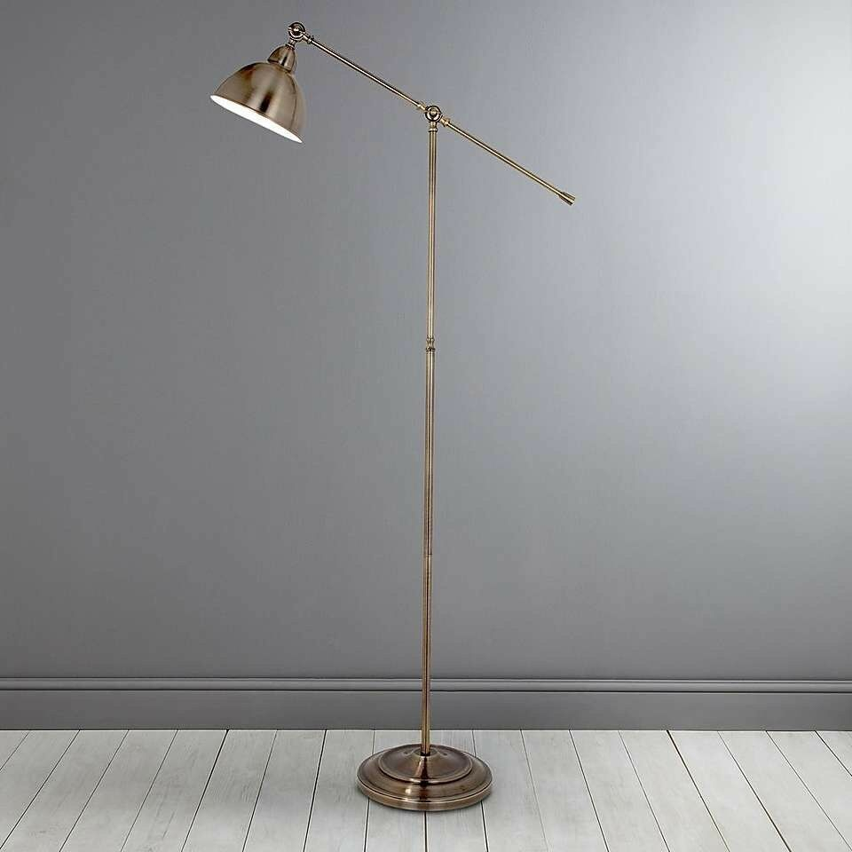 X2 Antique Brass Lever Arm Floor Lamp In Cricklewood London Gumtree pertaining to dimensions 960 X 960