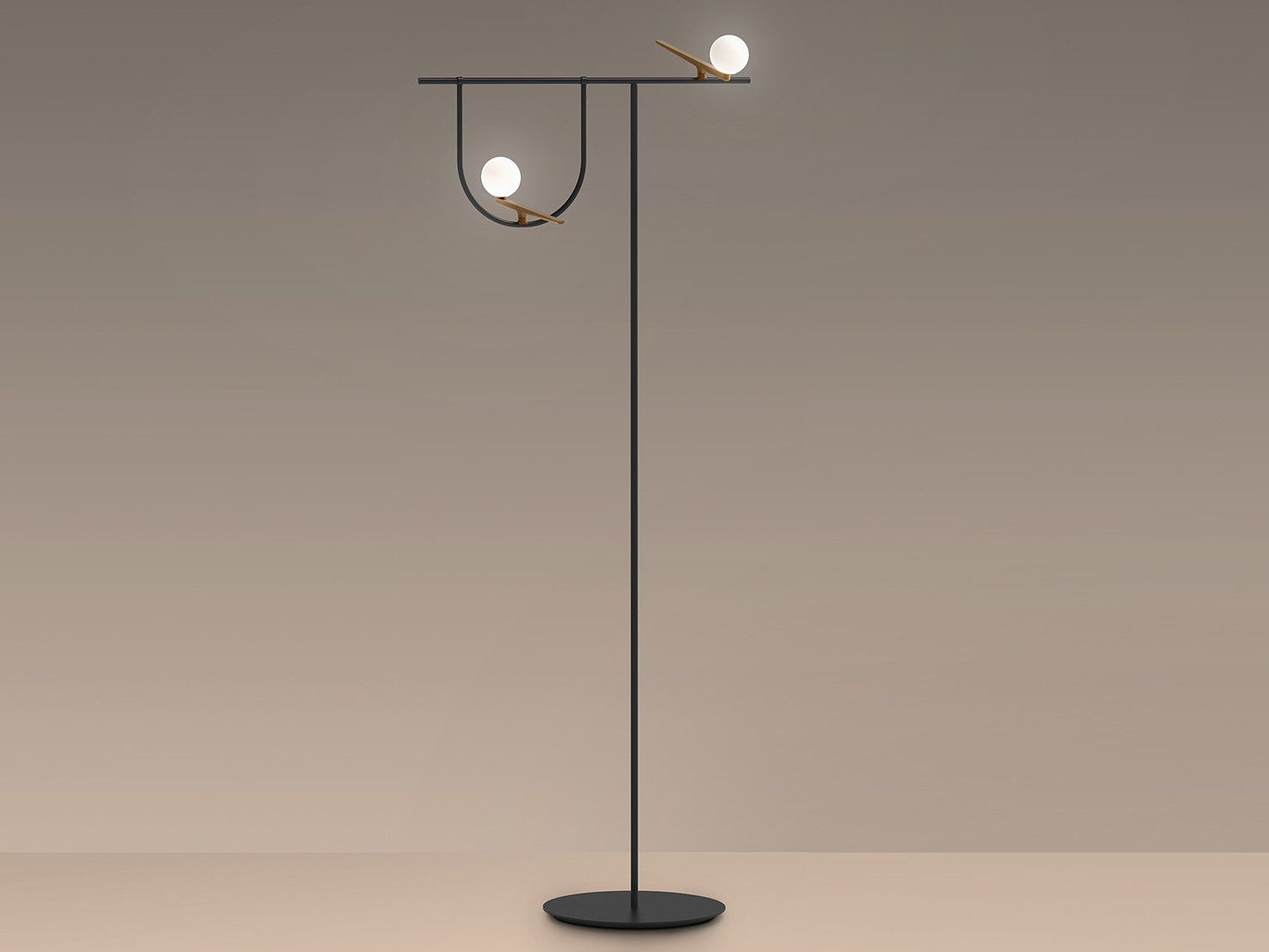 Yanzi Floor Lamp Floor Lamp Brass Floor Lamp in proportions 1477 X 1108