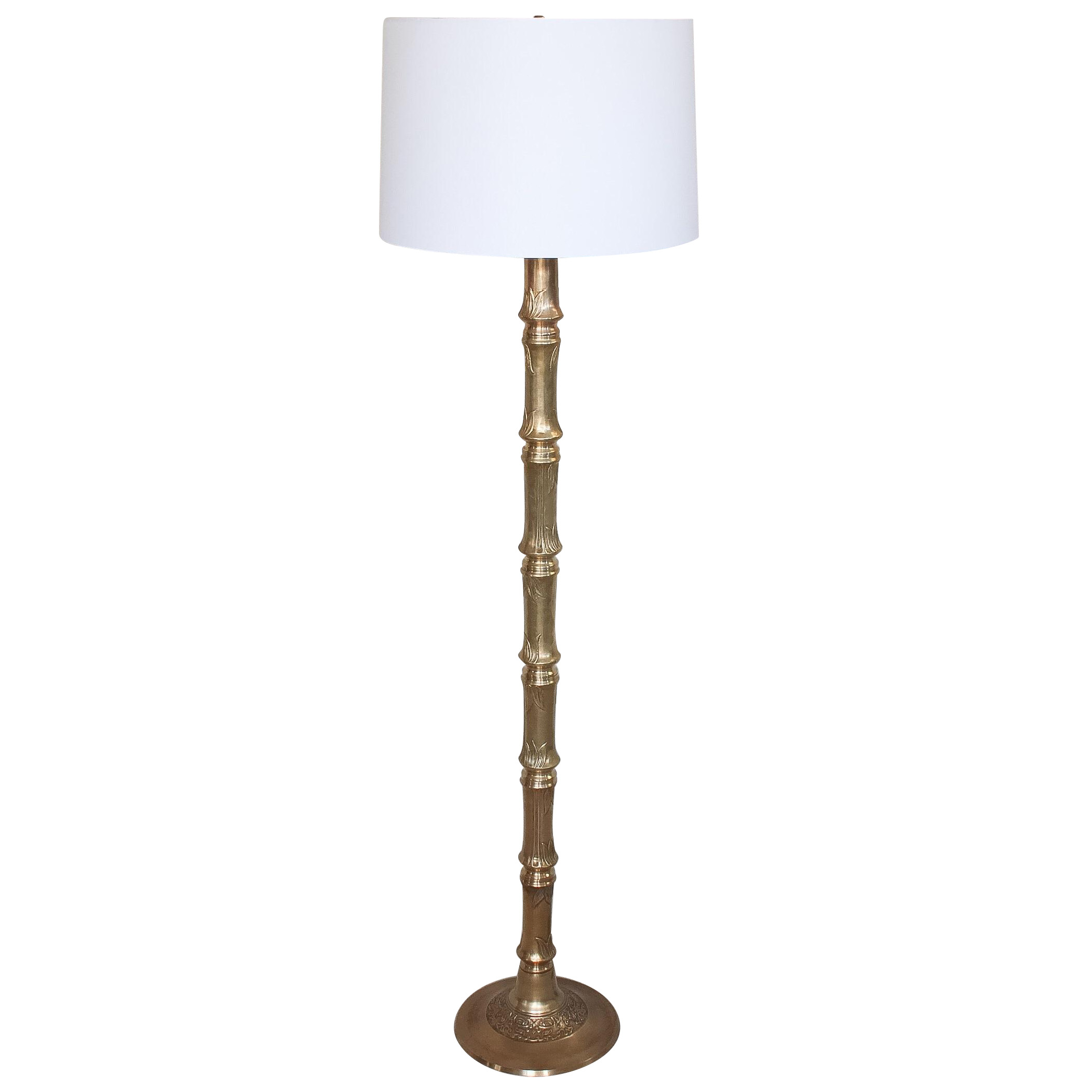 Zu Bamboo Floor Lamp Fabric Floor Lamp intended for proportions 2103 X 2103