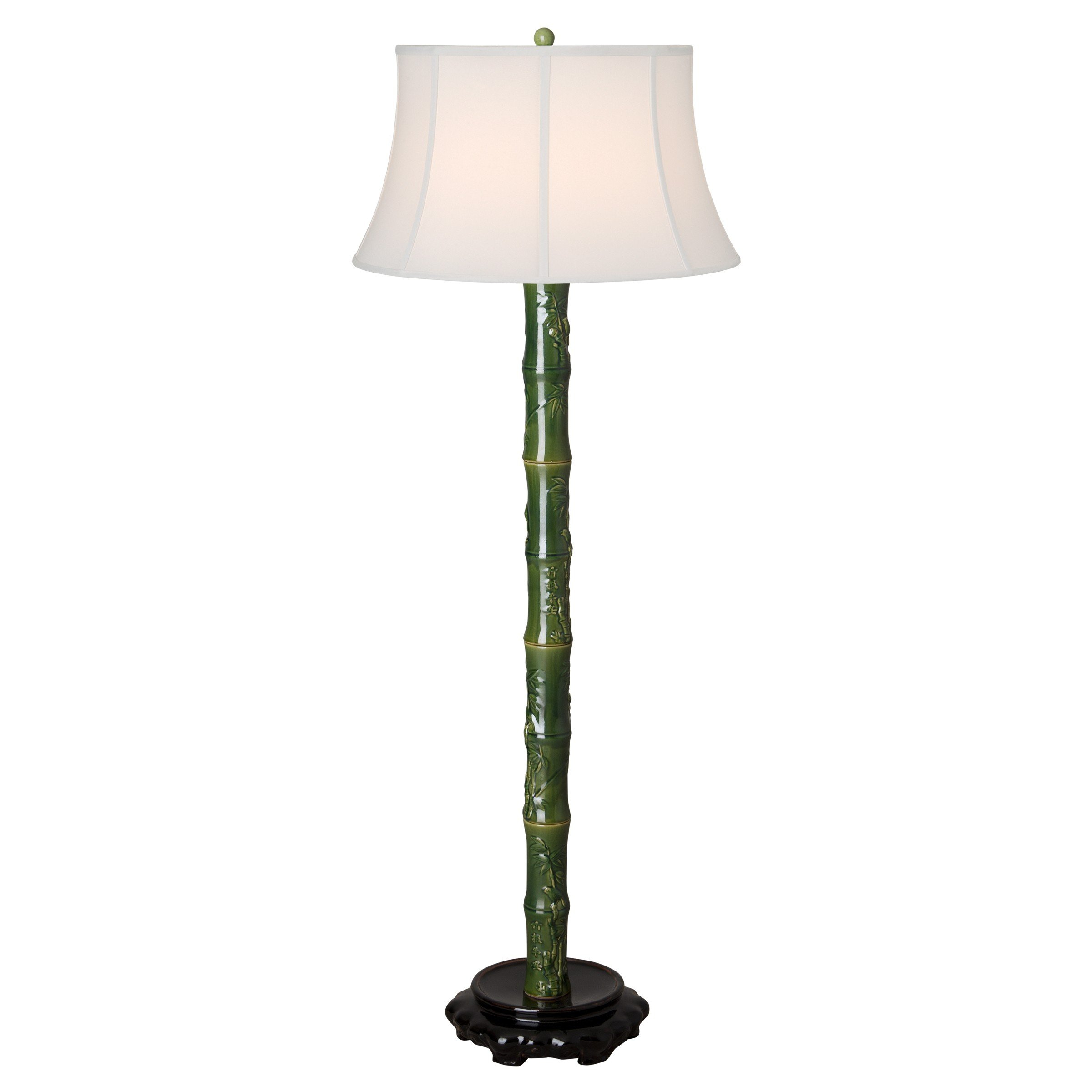 Zu Bamboo Floor Lamp Fabric Floor Lamp intended for proportions 2400 X 2400