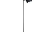 Zuiver Floor Lamp Buckle Head Black Metal Black 150cm inside measurements 1000 X 1000