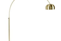 Zuiver Floor Lamp Metal Bow Brass Gold 190 205cm in sizing 1000 X 1000