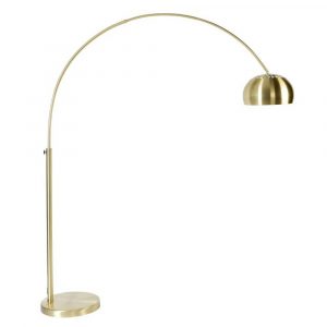 Zuiver Floor Lamp Metal Bow Brass Gold 190 205cm inside sizing 1000 X 1000