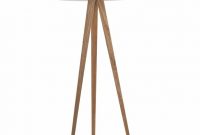 Zuiver Tripod Floor Lamp From Wood Natural White 151x50cm with sizing 788 X 1024