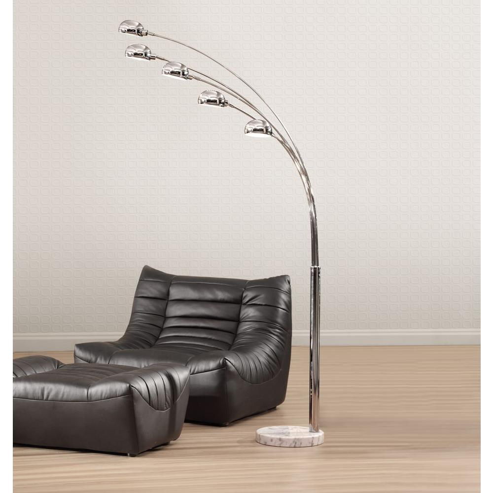 Zuo Cosmic 863 In Chrome Floor Lamp within dimensions 1000 X 1000