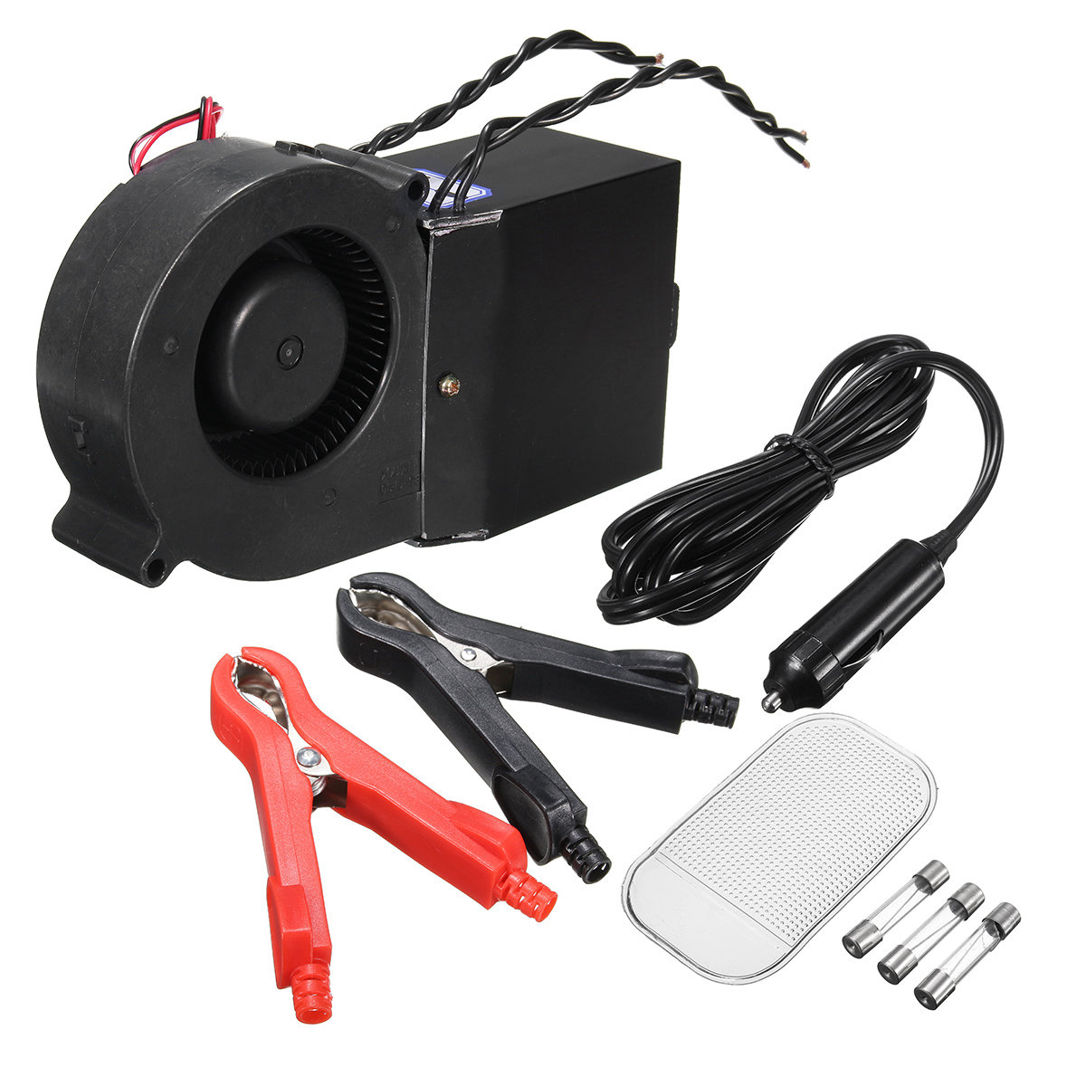 12 Ptc 300w 500w Car Portable Adjustable Heating Heater Fan Defroster Demister for sizing 1200 X 1200