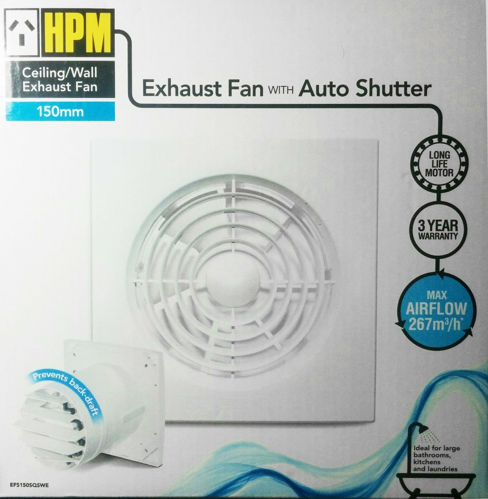 150mm Wall Exhaust Fan Heavy Duty With Shutters throughout sizing 1566 X 1600