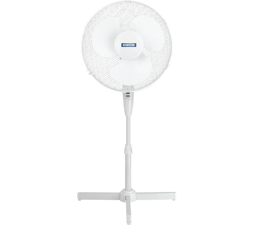 16 Pedestal Fan White within measurements 1000 X 887