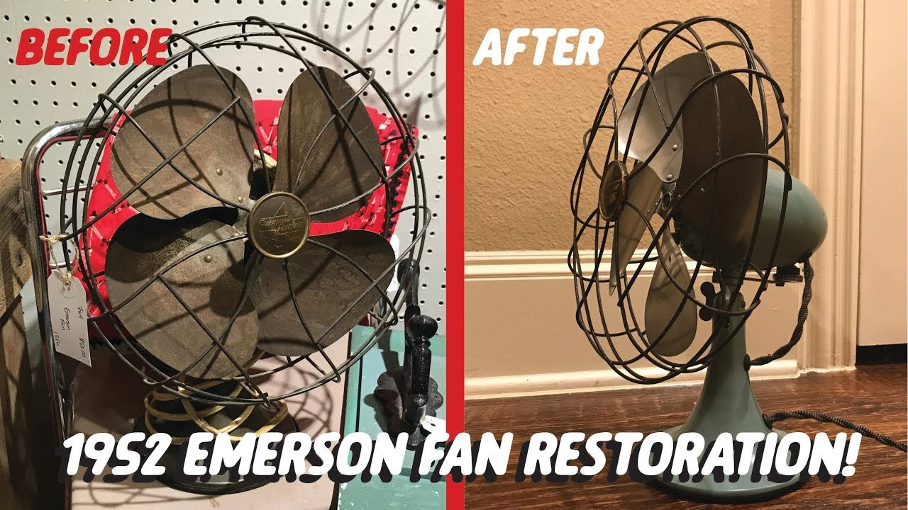 1952 Emerson Electric Fan Restoration regarding dimensions 1280 X 720