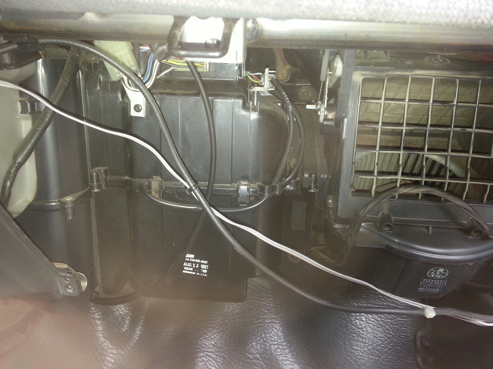 1991 Toyota Pickup Air Conditioning Issues Yotatech Forums pertaining to measurements 1632 X 1224