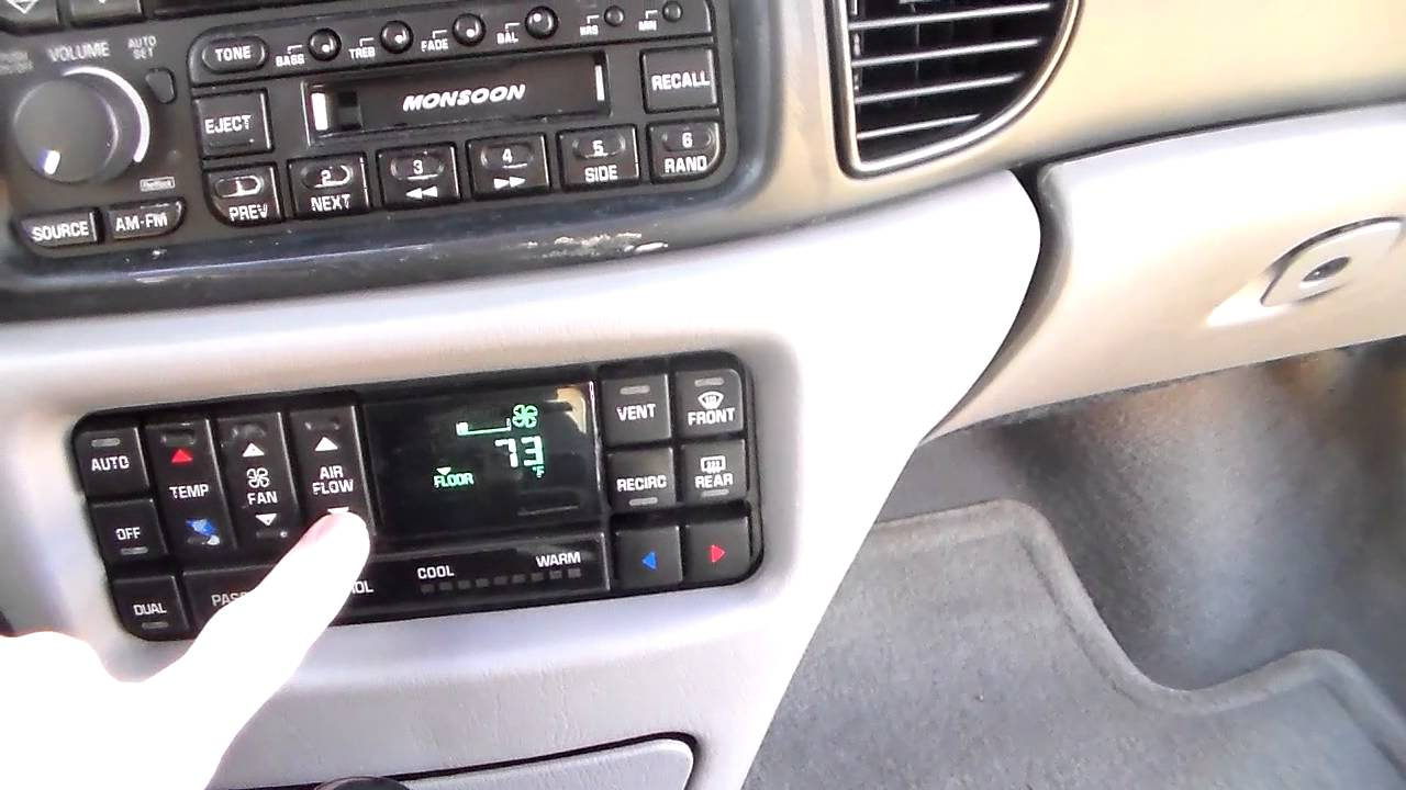 1997 03 Buick Regal Climate Control Display Repair Part 3 with dimensions 1280 X 720