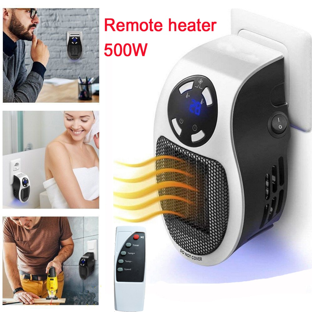 220v 500w Portable Electric Heater Mini Fan Heater Desktop intended for sizing 1000 X 1000