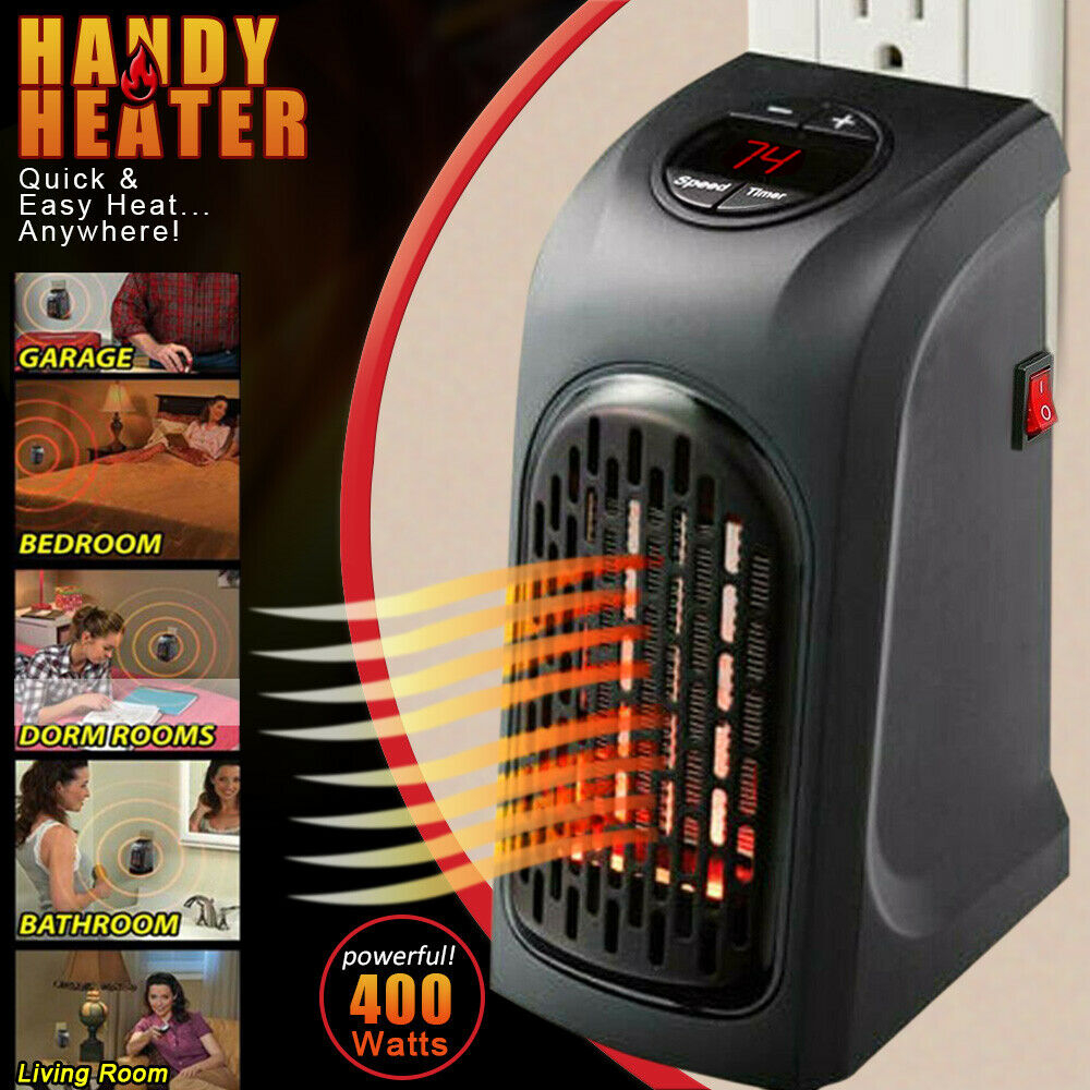 220v Mini Warm Heater Plug In Electric Wall Outlet Space Fans Heater Portable for sizing 1000 X 1000