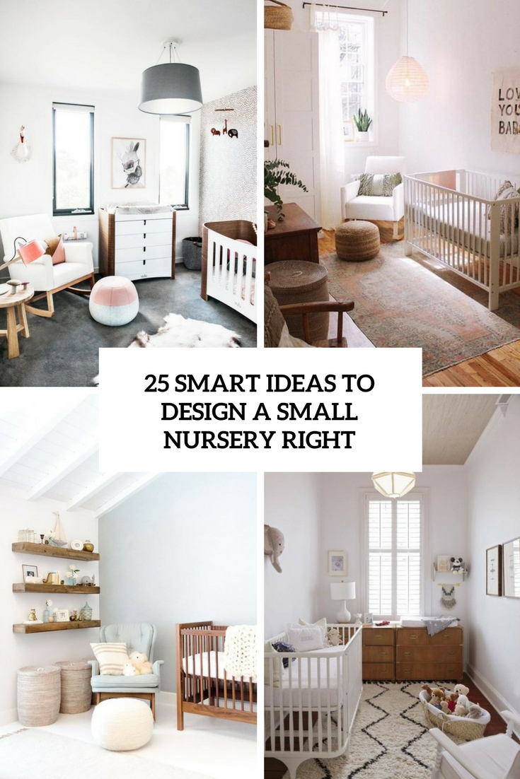 25 Smart Ideas To Design A Small Nursery Right regarding measurements 735 X 1102