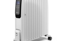 2500w Digital Oil Filled Radiator High Powered Portable throughout size 1000 X 1000