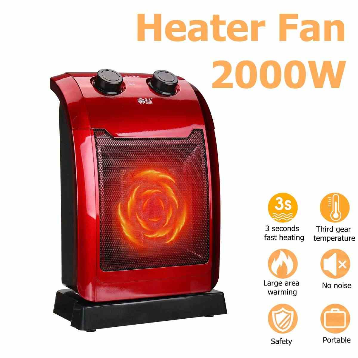 2kw 50hz Electric Air Heating Oscillating Ptc Ceramic Heater Fan Home Room Bathroom Office Warmer Fan in proportions 1200 X 1200