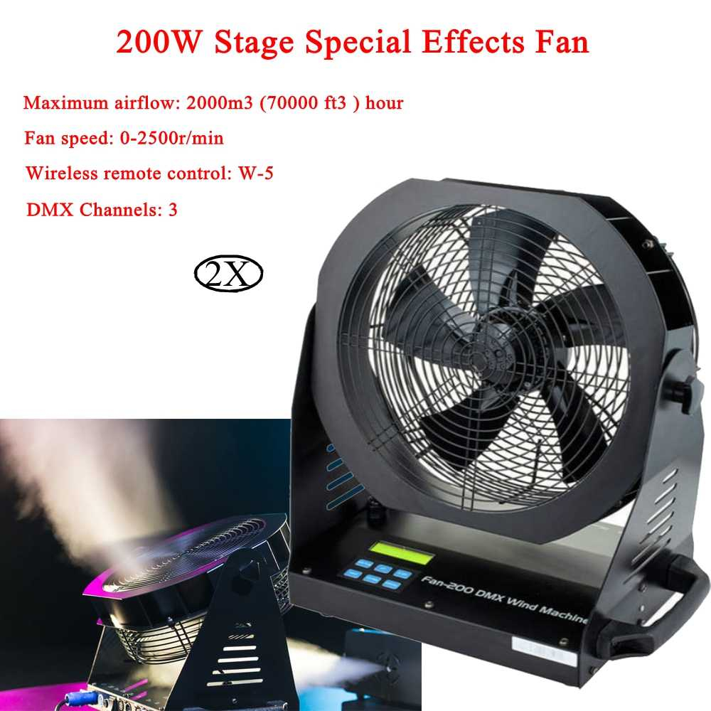 2pcslot High Quality Stage Special Effects Fan 200w regarding dimensions 1000 X 1000