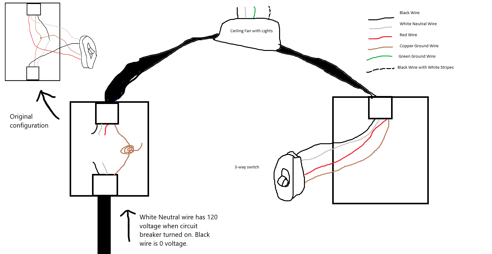 3 Way Switch Doesnt Work With Ceiling Fan Home intended for sizing 1604 X 828