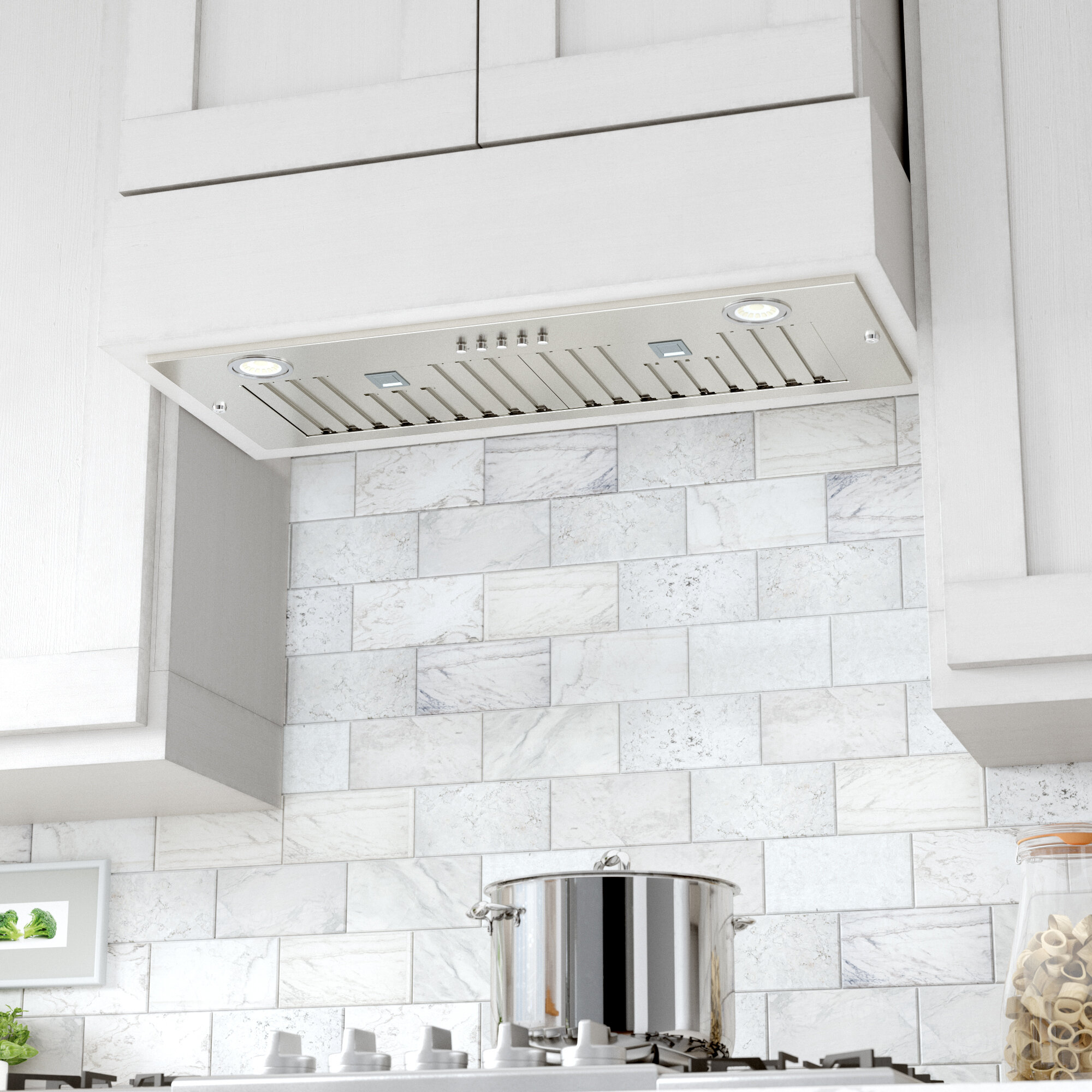 30 Brillia 550 Cfm Ducted Insert Range Hood for proportions 2000 X 2000