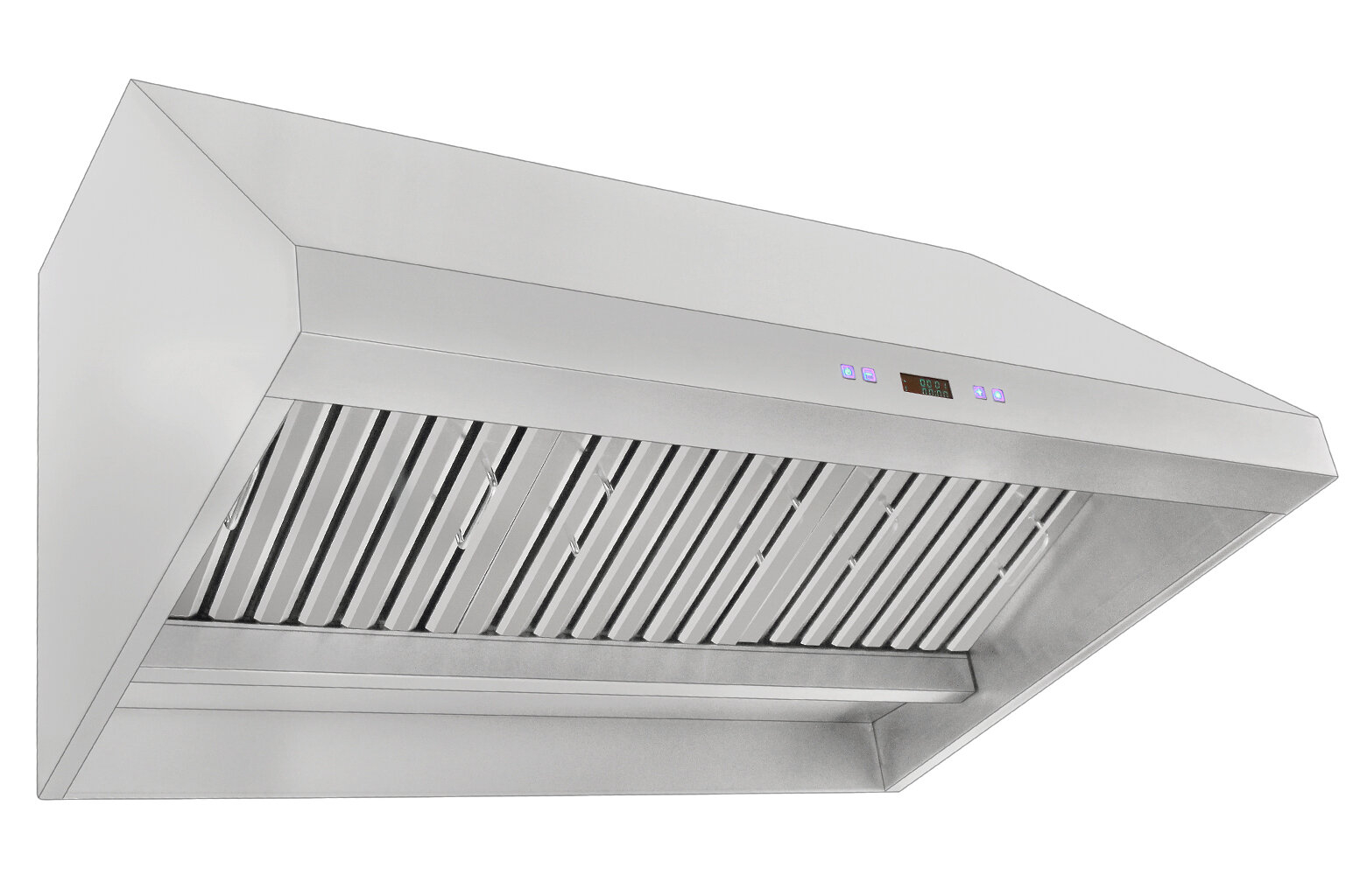 36 2000 Cfm Ducted Under Cabinet Range Hood within proportions 1553 X 1024
